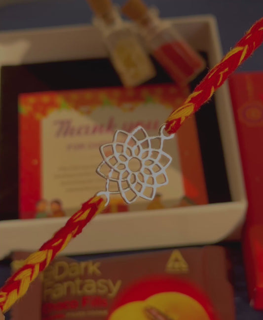 Plain Flower Rakhi