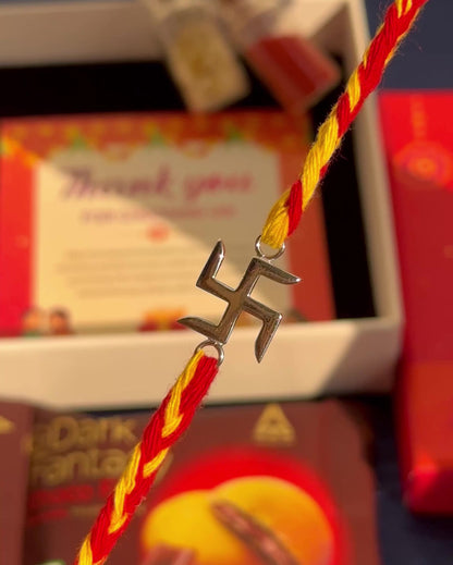 Blessed Swastik Rakhi
